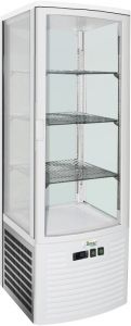G-LSC235 Showcase refrigerated ventilated - Capacity 235 Lt - Inox temp. + 2 ° + 8 