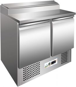 G-PS200 - Static refrigeration saladette stainless steel frame AISI304 