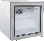 G-SC50G Refrigerador de cristal estático profesional con capacidad para 68 litros temp + 2 ° / + 8 ° C 