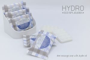 HY-1014 Pastilla de masaje con microesferas con extractos de aceite de Jojoba 300 piezas