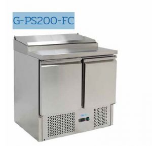 G-PS200-FC Refrigerated saladette - Temperature + 2 ° / + 8 ° C - Capacity 240 liters
