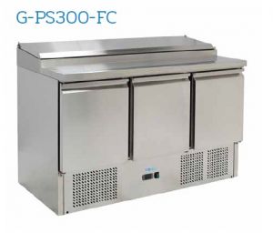 G-PS300-FC Refrigerated saladette - Temperature + 2 ° / + 8 ° C - Capacity 392 liters