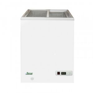 G-SD100S Congelatore Freezer a Pozzetto - Porte Vetro Scorrevoli - Capacità Lt 97 Fimar