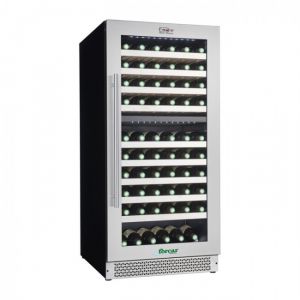 VI120D Wine cellar for Ventilated Wines ENOLO - Double Temperature - Capacity Lt 261