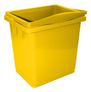 00003366G 4 L Bucket With Upper Handle - Yellow