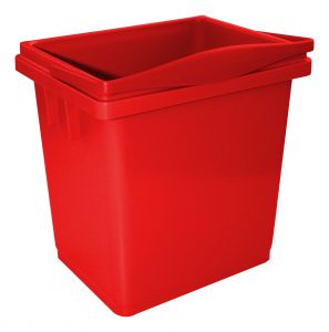 00003366R 4 L Bucket With Upper Handle - Red